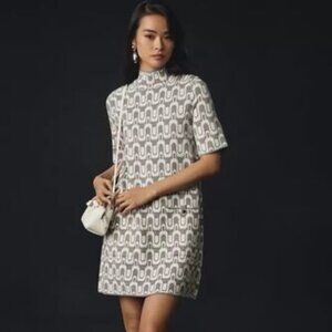 *Anthropologie/Maeve Annalise Mock-Neck Sweater Dress (M) No tags NEVER WORN